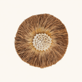 Gras & cowrie wandcirkel